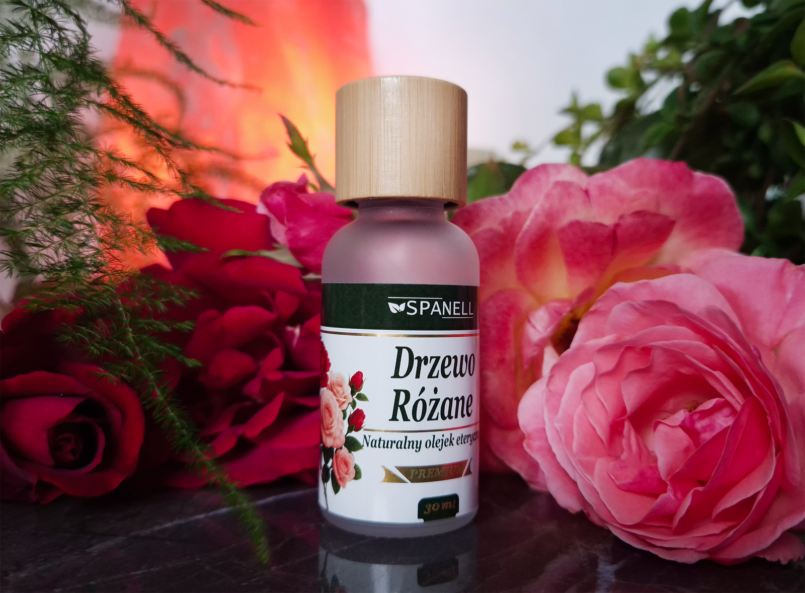 olejek eteryczny z drzewa różanego