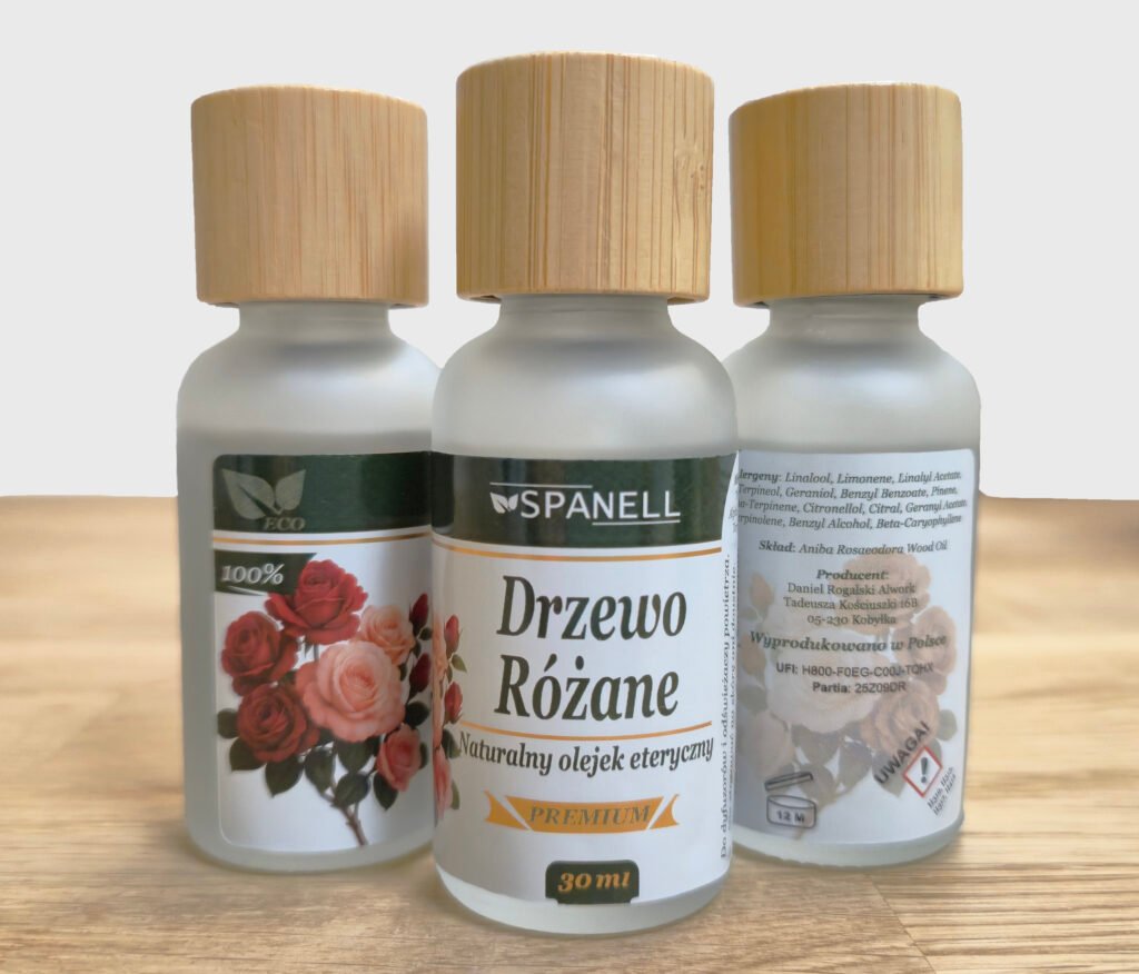 olejek eteryczny z drzewa różanego